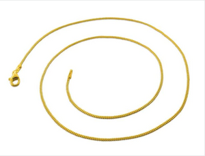 14k Gold Filled Curb Chain, 1.5 mm,  (GF-Curb-1.5MM)