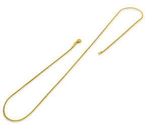 14k Gold Filled Curb Chain, 2 mm, (GF-Curb-2MM)