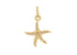 Pave Diamond Starfish Charm, (DCH-186)