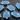 Apatite Blue Chalcedony Faceted Chicklet Bezel Connector, (SSBZC2028) - Beadspoint