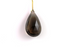 Smokey Topaz Faceted Pear Gemstone Drop, (TPZP/PR/17x25(1))