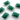 Green Onyx Faceted Rectangle Connector,, (SSBZC7451) - Beadspoint