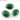 Dyed Emerald Faceted Oval Connector, (BZCT4007-B) - Beadspoint