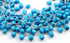 BlueTurquoise Faceted Tear Gemstone Drops, (TQB/TRD/5x9-6x10)