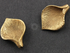 Gold Vermeil Pear Shape Leaf Component, (VM/685/16X12)