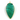 Malachite Medium Arrow Head/Triangle Bezel, (BZC9023/MLK/MD) - Beadspoint