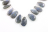 Blue Flashes Labradorite Faceted Pear Briolettes Beads, (LAB28x17PR)