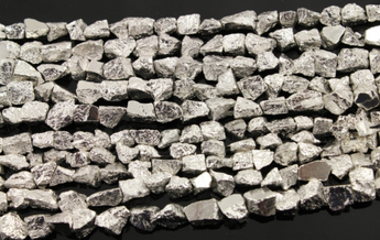 Pyrite Silver Colored Metallic Gemstone (PYR/Raw/7x11(S)) - Beadspoint