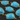 Natural Turquoise Bezel Fancy Shape Connector,(BZC7113) - Beadspoint