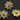 Labradorite Fancy Flower Pendant, Gold Vermeil, 24mm (BZC9006-B) - Beadspoint