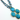 Turquoise Faceted Fancy Pendant, (BZC9045/TURQ) - Beadspoint
