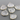 Rock Crystal Electroplated Heart Bezel, (BZC9064/RCY/HRT) - Beadspoint