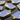 Blue Light Lavendar Chalcedony Faceted Chicklet Bezel, (BZC7478) - Beadspoint