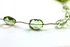 Natural green amethyst faceted drop, 8x10-9x12mm, (AMG/CHK/ 8x10-9x12)