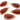 Carnelian Faceted Flat Pear Shape Bezel, (BZC7071-F) - Beadspoint