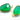 Green Onyx Faceted Oval Connector, (BZC7363-SM) - Beadspoint