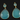Aqua Chalcedony Earrings Bezel Sold As Pair, (EARR/AQUA/01) - Beadspoint