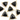 Black Onyx Faceted Triangle Bezel, -- BZC-9083-BNX - Beadspoint