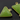 Apple Green Chalcedony Faceted Triangle Connector, (BZC7579) - Beadspoint