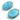Turquoise Faceted Oval Connector, (BZCT8109) - Beadspoint