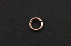 Rose Gold 16 GA Open Jump Ring, (RG/JR16/8O) - Beadspoint