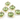 Green Amethyst Fancy Connectors, (BZCT/CNT/GAM) - Beadspoint