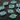 Aqua Chalcedony Faceted Coin Shape Bezel Connector, (SSBZC7256) - Beadspoint