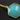 Aqua Chalcedony Modern Hexagon Bezel, (BZC9025/AQ/LG) - Beadspoint