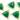 Green Onyx Faceted Triangle Bezel,--BZC-9083-GNX - Beadspoint