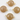 Sand Chalcedony Coin Shape Bezel, (BZC7226) - Beadspoint