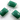 Green Onyx Faceted Rectangle Connector,, (SSBZC7451) - Beadspoint