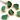 Chrysophase Electroplated Freeform Slab Pendant ,(BZC9035/CHRY/A) - Beadspoint