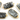 Black Rutile Bezel Connector, Gold Vermeil, 16x30 mm-- BZC-9109 - Beadspoint