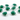 Green Onyx Faceted Heart Shape Bezel Connector, (SSBZC9015/GNX) - Beadspoint