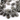 Black Rutilated Quartz Faceted Pear Drops, (BRUT12x20PEAR) - Beadspoint