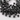 Black Onyx Faceted Trillion Pyramid Beads, (X9PYramid) - Beadspoint