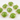 Apple Green Chalcedony Faceted Coin Bezel, (BZC7254) - Beadspoint