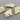 Gold Jasper Cross Electroplated Pendant, (BZC9061/GD/A) - Beadspoint