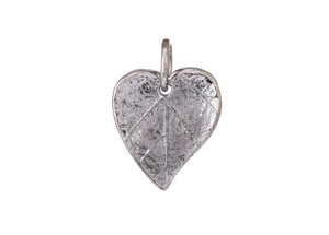 Sterling Silver maple Leaf Artisan Handmade Pendant, (AF-548)