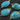 Turquoise Faceted Oval Connector, (BZC7108) - Beadspoint