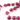 Ruby Faceted Heart Drops , 6 Pieces, (Rby6-8Hrt) - Beadspoint