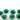 Deep Green Dyed Emerald Heart Bezel, (SSBZ8005) - Beadspoint