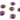 Amethyst Bezel Coin Shape Gemstone Pendant (BZCT9002/AM) - Beadspoint