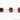 African Garnet Faceted Cubes,4 Pieces, (4GAR5x5Cube) - Beadspoint