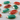 Green Onyx & Carnelian Faceted Bezel Connector, (BZC9035/GNX-CAR) - Beadspoint