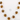 Brazilian Whiskey Topaz Faceted Flat Heart Drops, (WTZ11-12Hrt) - Beadspoint
