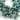 Green Onyx Mystic finish Faceted Roundels, (GNXM/FRNDL/10) - Beadspoint