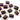 Amethyst Faceted Square Connector, (BZC9043/CNT/AM/A) - Beadspoint