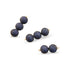 Pave Sapphire Round Beads, (BS-BA12)