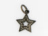 Pave Diamond Star Charm, (DCH-21)